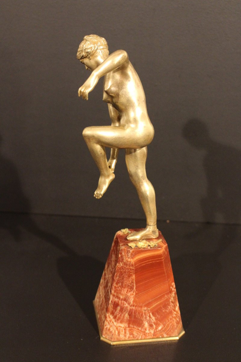 Art Deco Sculpture By Marcel Bouraine-photo-4