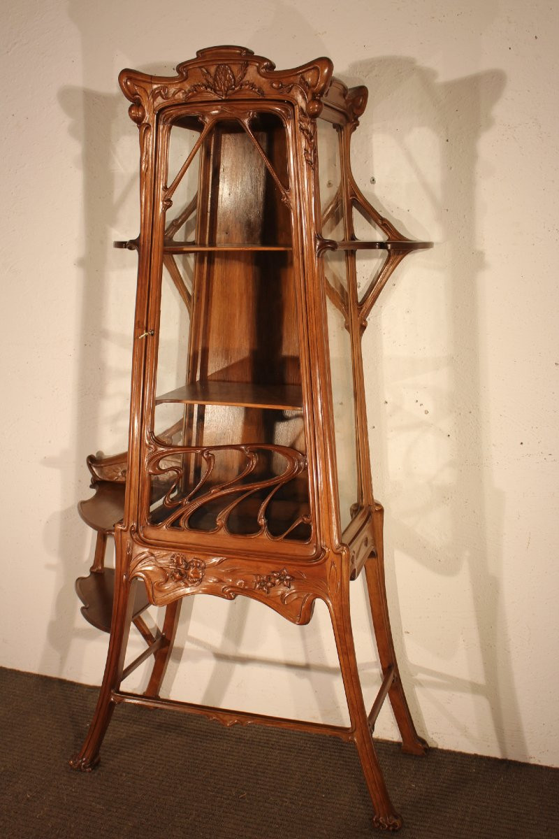  Art Nouveau Display Case By Louis Majorelle-photo-2