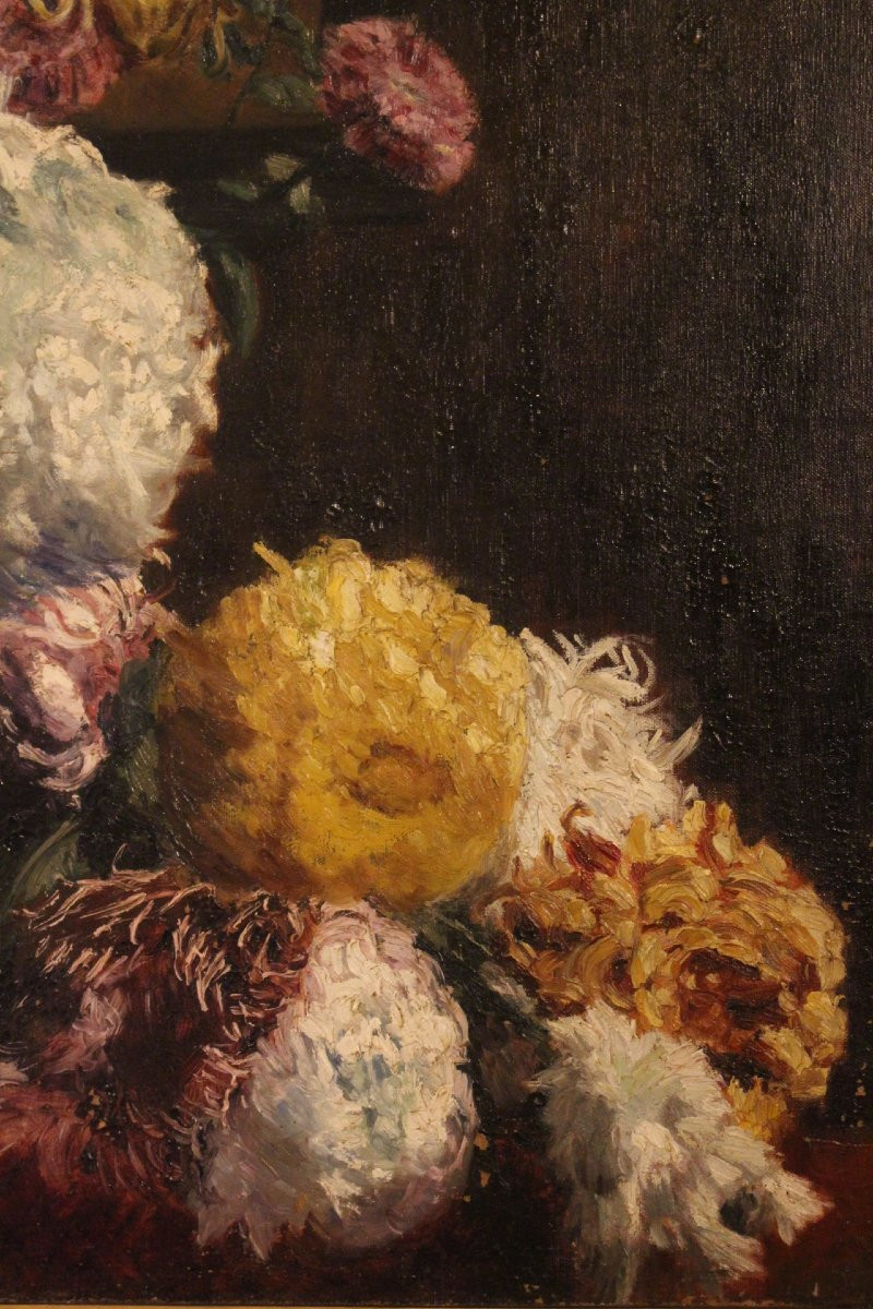  19th-century Painting By N. Lemaire -photo-3