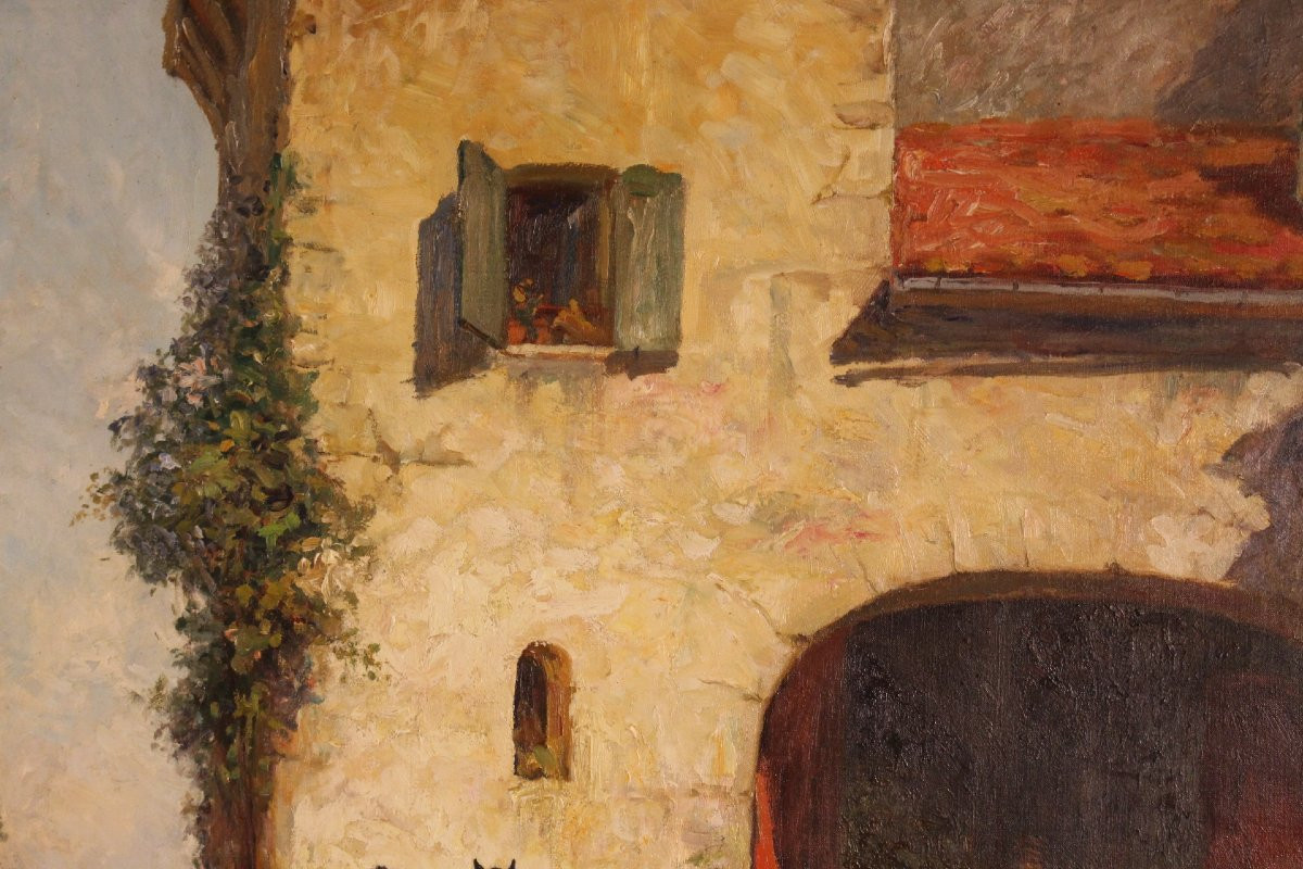 19th Century Painting By Witting-photo-4