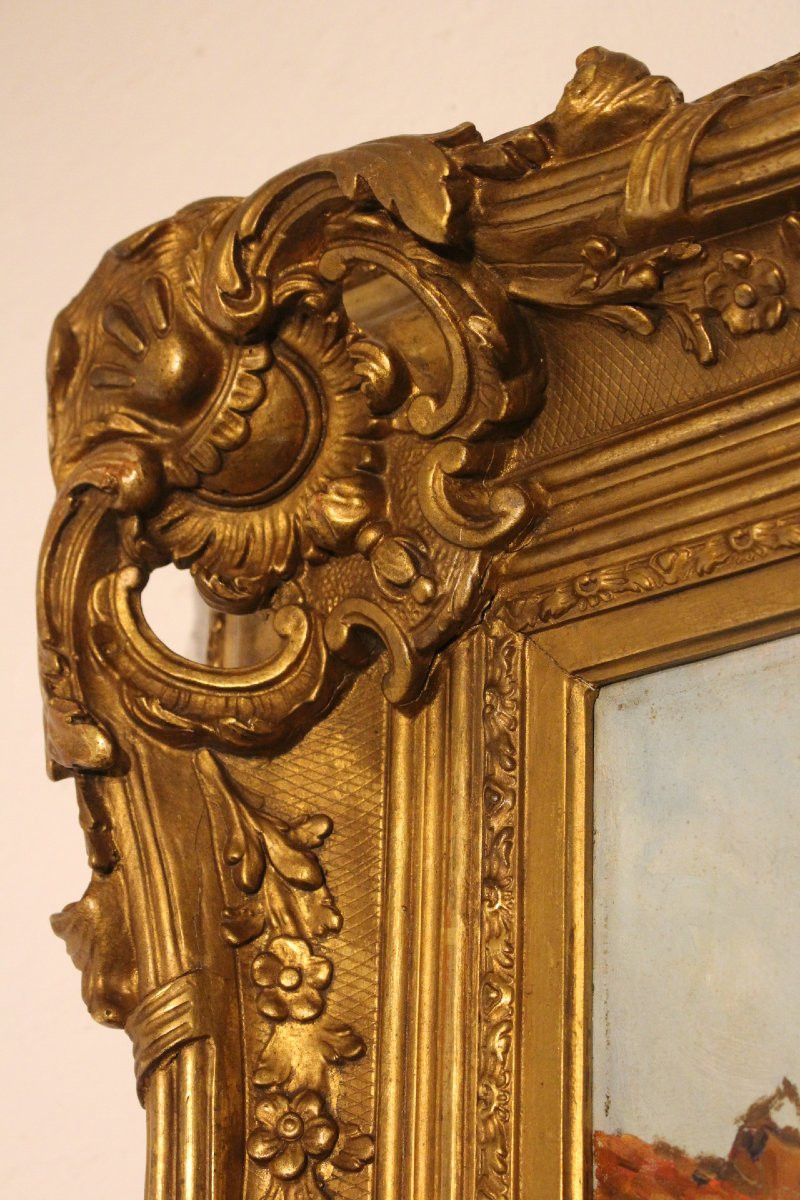 19th Century Painting By Witting-photo-2