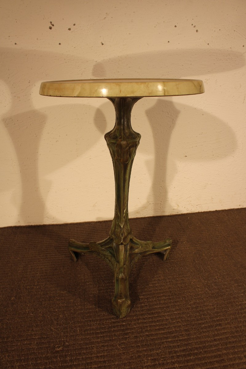  Hector Guimard Pedestal Table