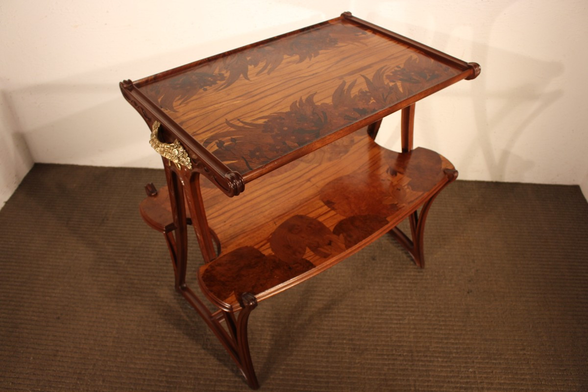 Art Nouveau Tea Table By L-majorelle