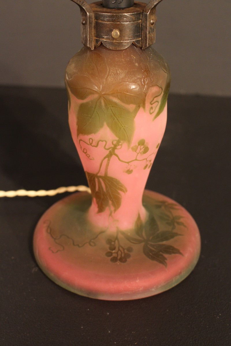 Lampe champignon de A- Delatte-photo-2