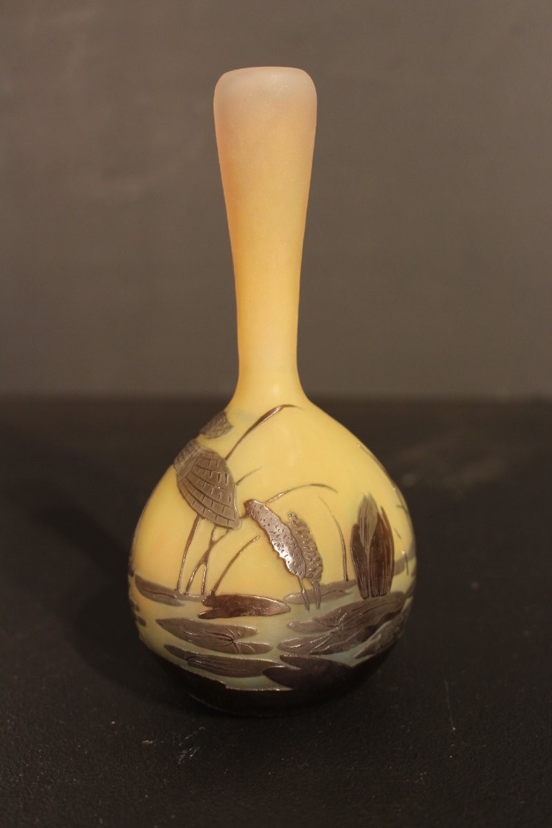 E. Gallé Soliflore Vase-photo-2