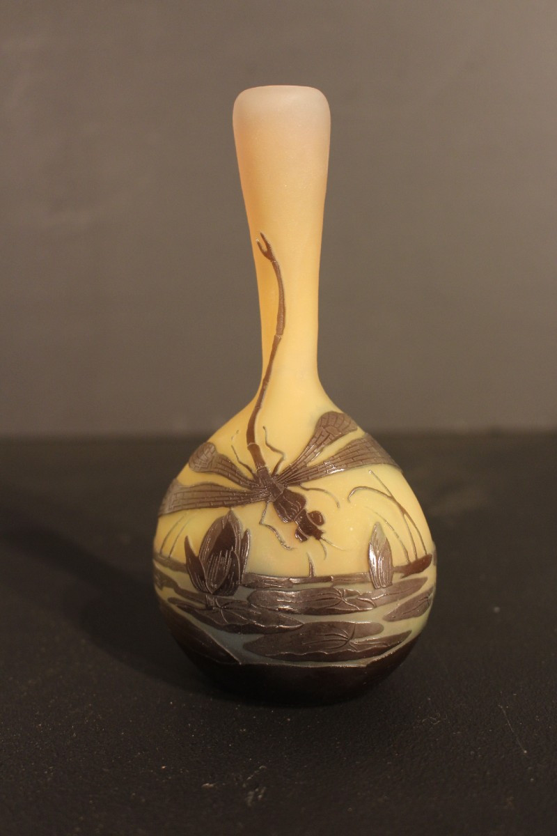 E. Gallé Soliflore Vase