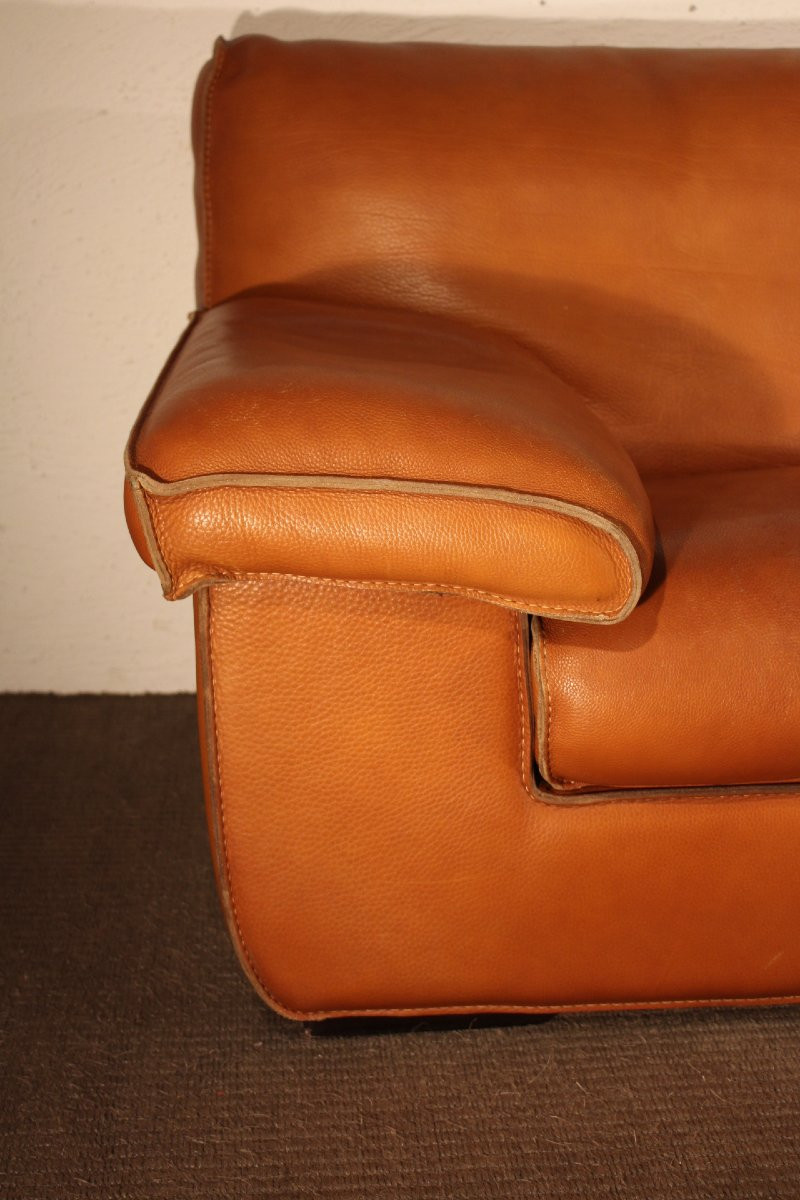 Two-seater Sofa From The 1970s-photo-3
