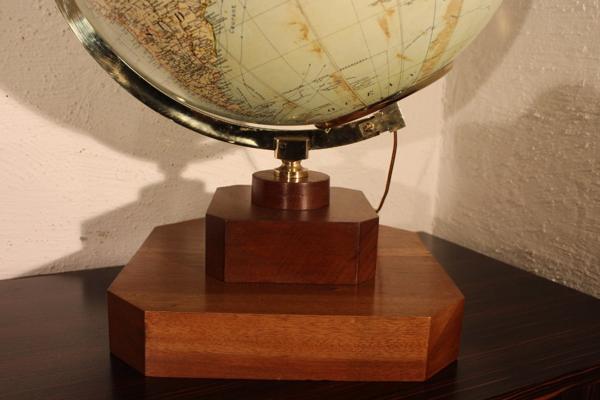  globe terrestre de Girard Barrière-photo-4