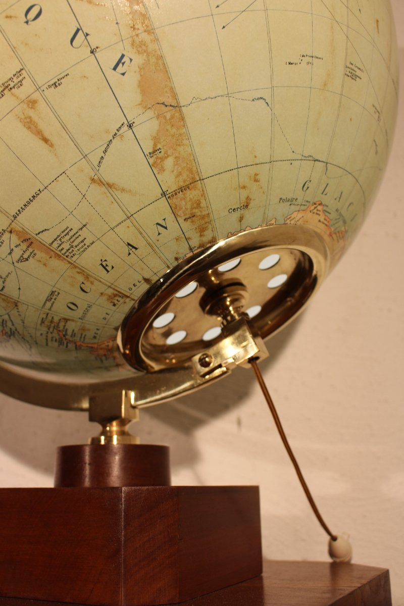  globe terrestre de Girard Barrière-photo-2