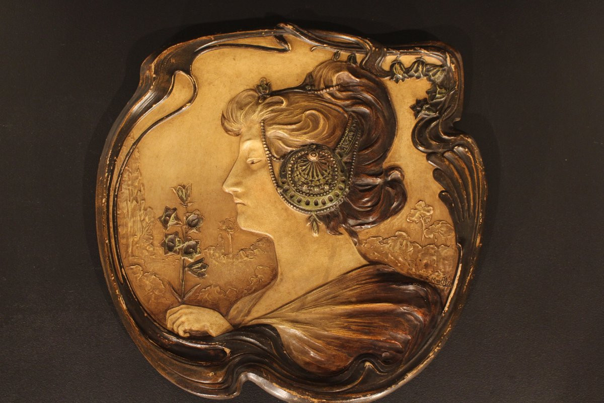  Plats décoratifs Art Nouveau de Alfons Mucha-photo-2