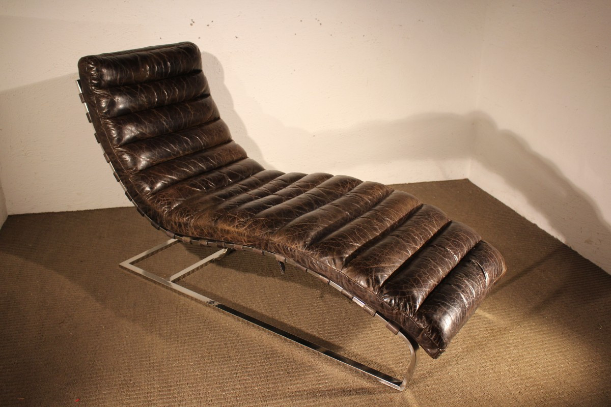 Chaise longue des années 1970