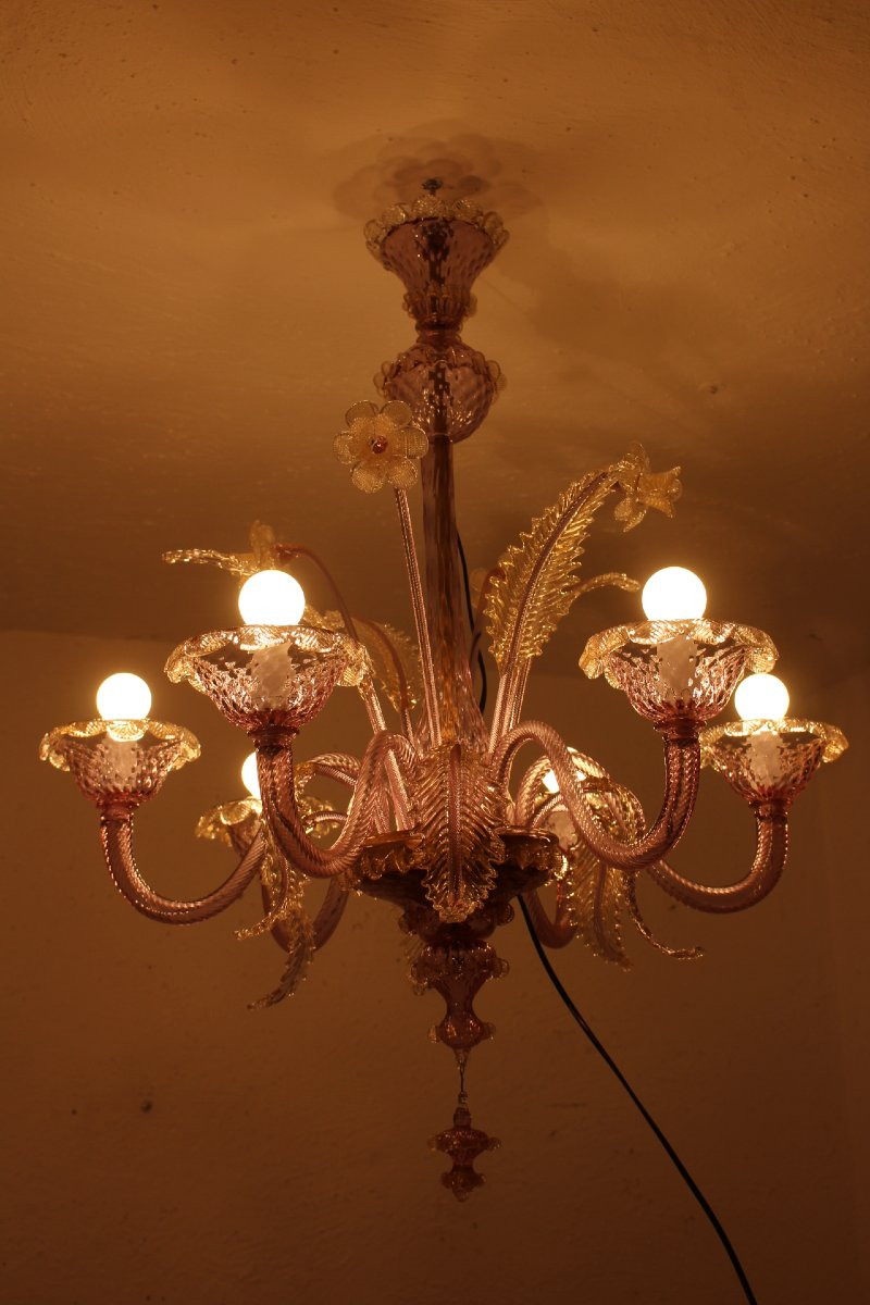Murano Chandelier From The '50s-photo-2