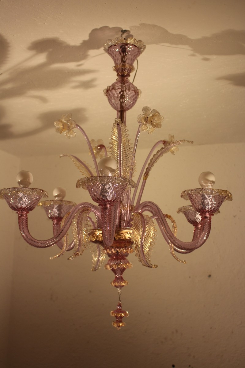 Murano Chandelier From The '50s