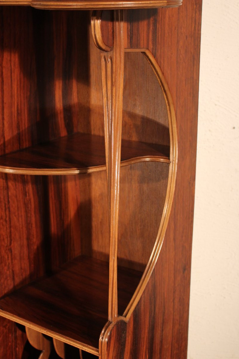 Art Nouveau Shelving Unit-photo-3