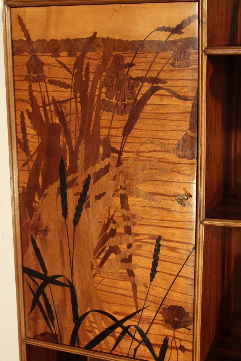 Art Nouveau Shelving Unit-photo-1