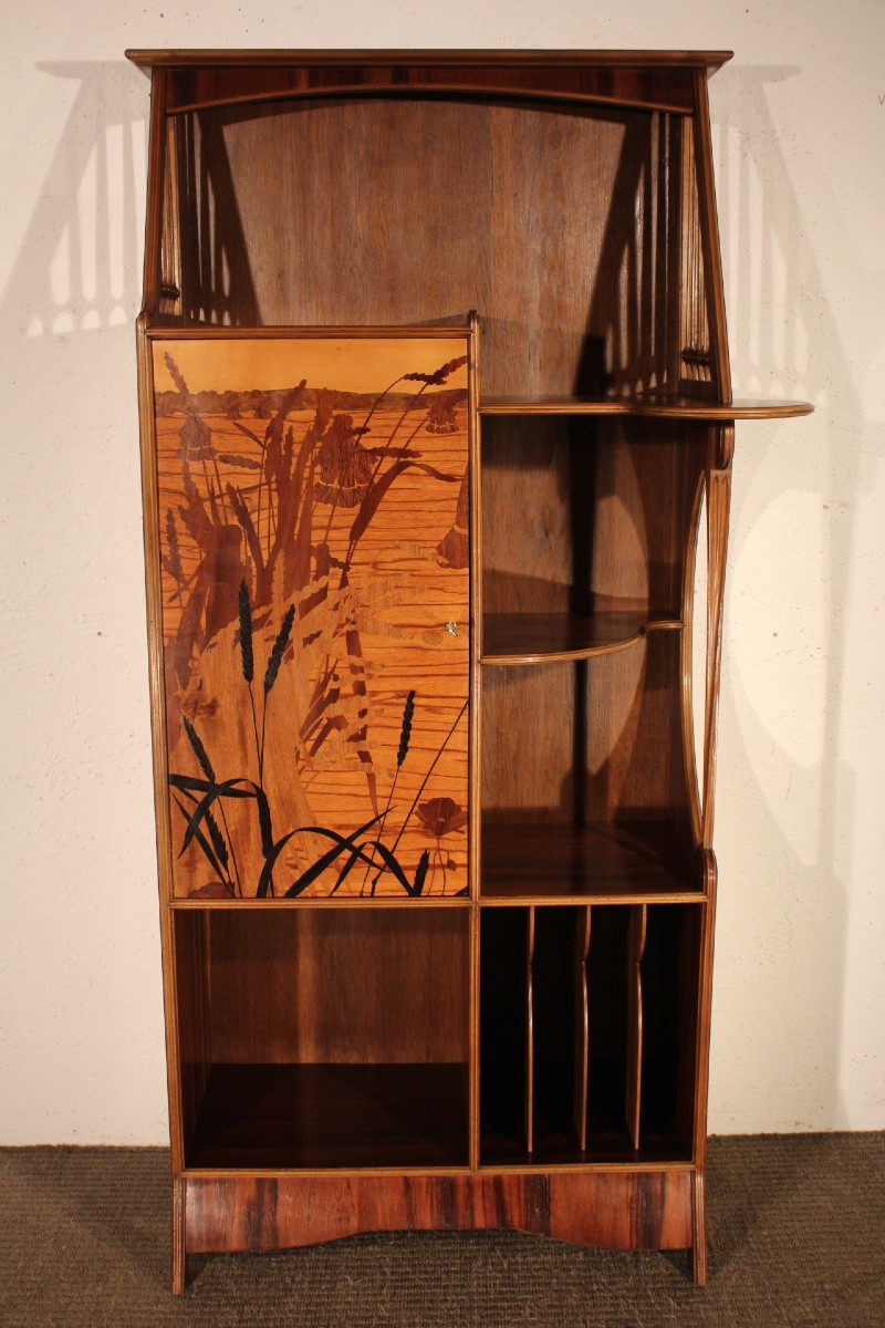 Art Nouveau Shelving Unit