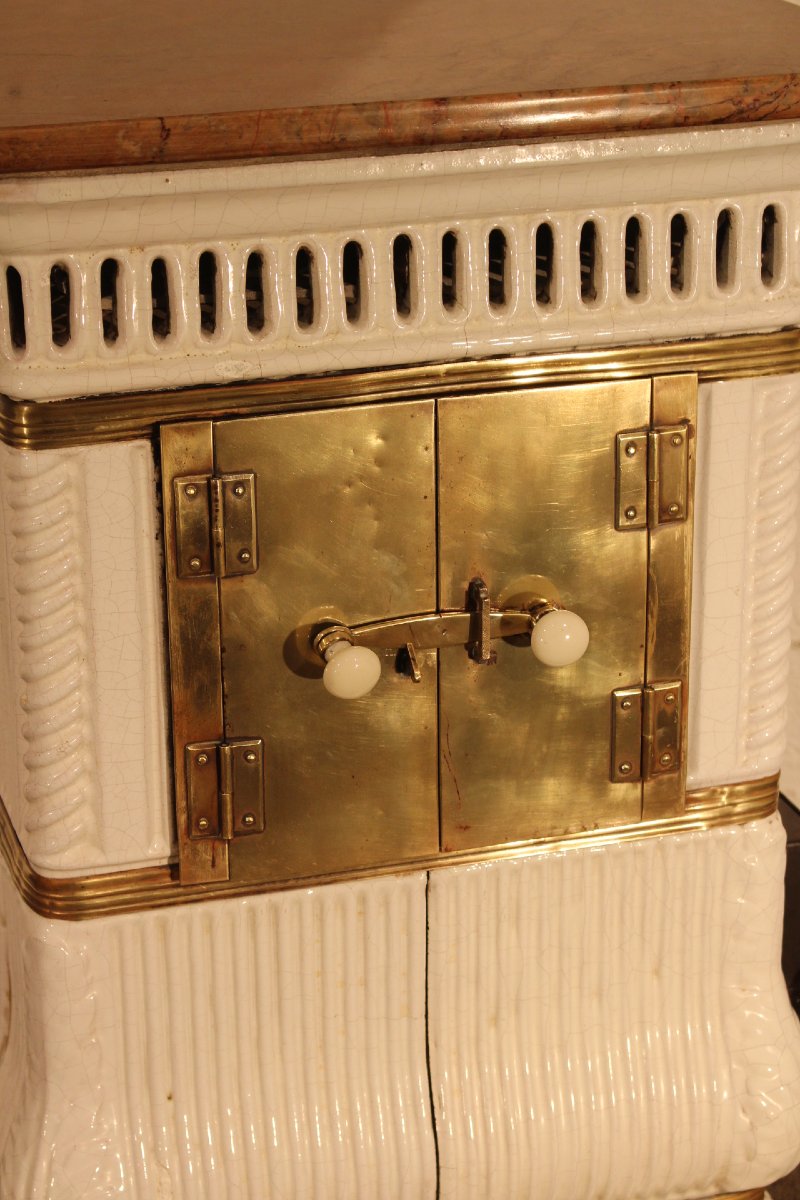  19th Century Earthenware Stove-photo-2