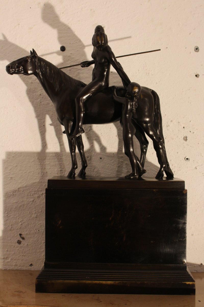 Sculpture art déco de H-Haase
