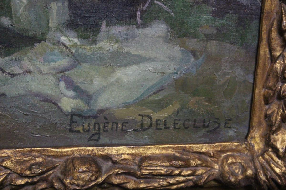 Peinture « Eugène DELECLUSE»-photo-1