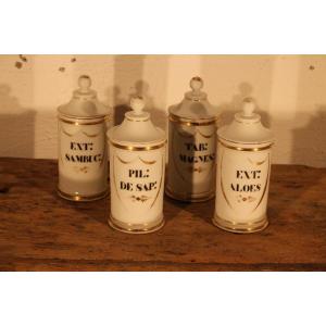 Porcelain Medicine Jars
