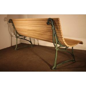 Art Nouveau Bench By Hector Guimard