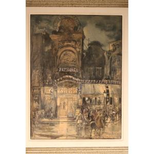 Drawing By Georges Tiret-bognet