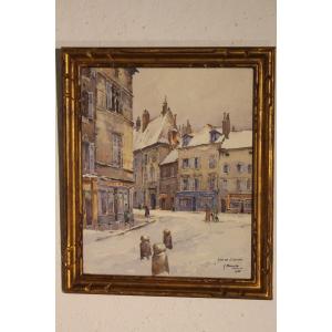 Watercolor By H. Bouvrie