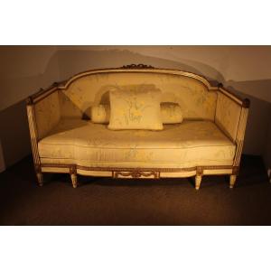 Canapé bergère Louis XVI