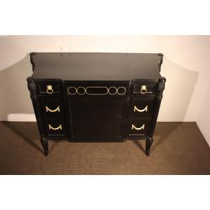 Commode  laquée des années 1970