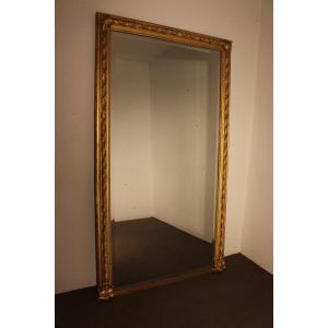 Grand miroir 19e siècle