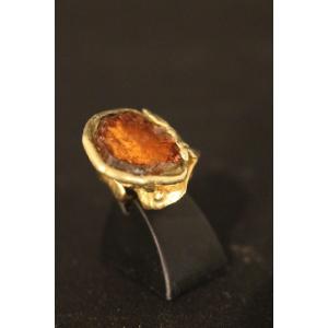 Gold And Jasper Ring