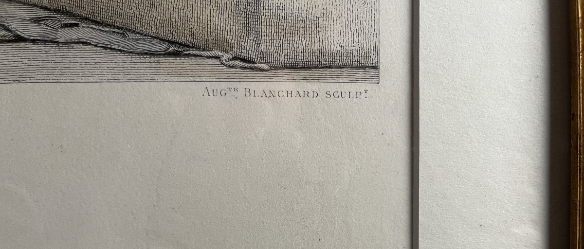 Alma Tadema ."The Vintage Festival", La Fête du Vin. Gravure  d'apres un Tableau de Lawrence Alma-Tadema par A. Blanchard-photo-2