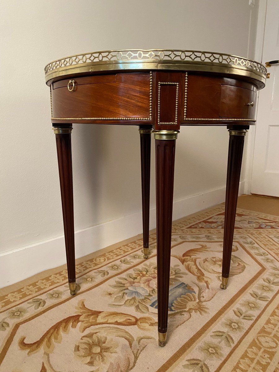 Table Bouillotte Epoque Louis XVI-photo-4