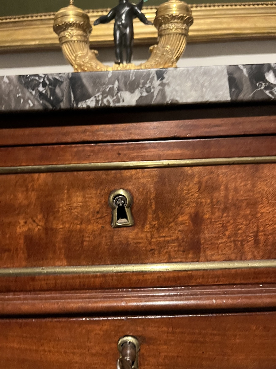 Secretaire Epoque Louis XVI-photo-2