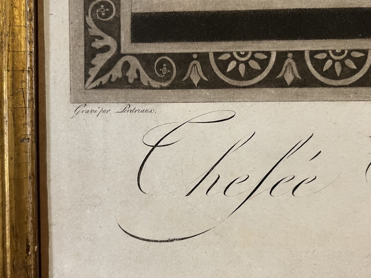 2 gravures en couleur d’après Moitte-photo-1