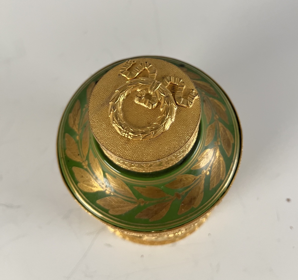 Sèvres Porcelain Bottle-photo-1