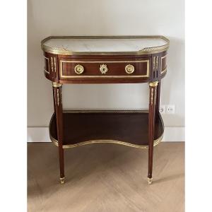Half-moon Console Louis XVI Period