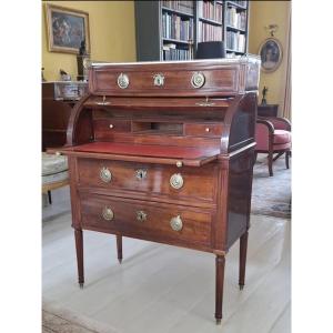 Commode scriban à gradin époque Louis XVI