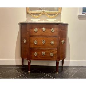 Commode en demi-lune