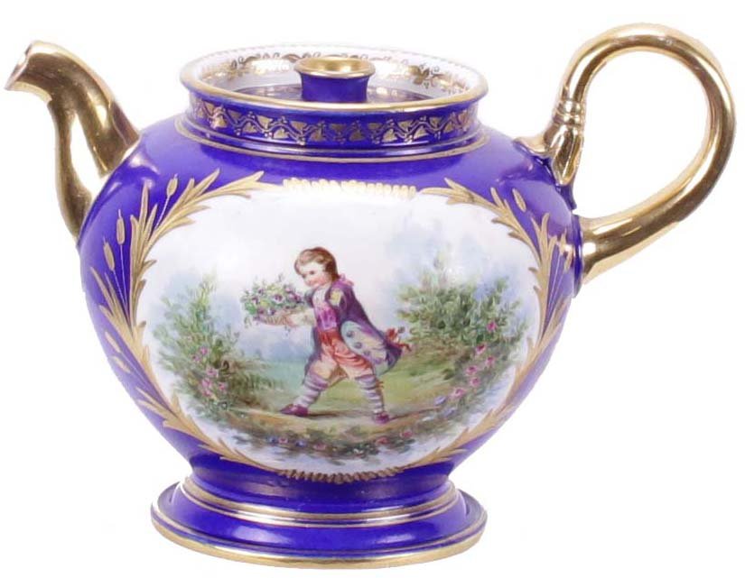 19th-century Sèvres Porcelain Tête-à-tête Service-photo-2