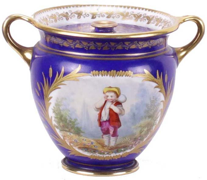 19th-century Sèvres Porcelain Tête-à-tête Service-photo-3