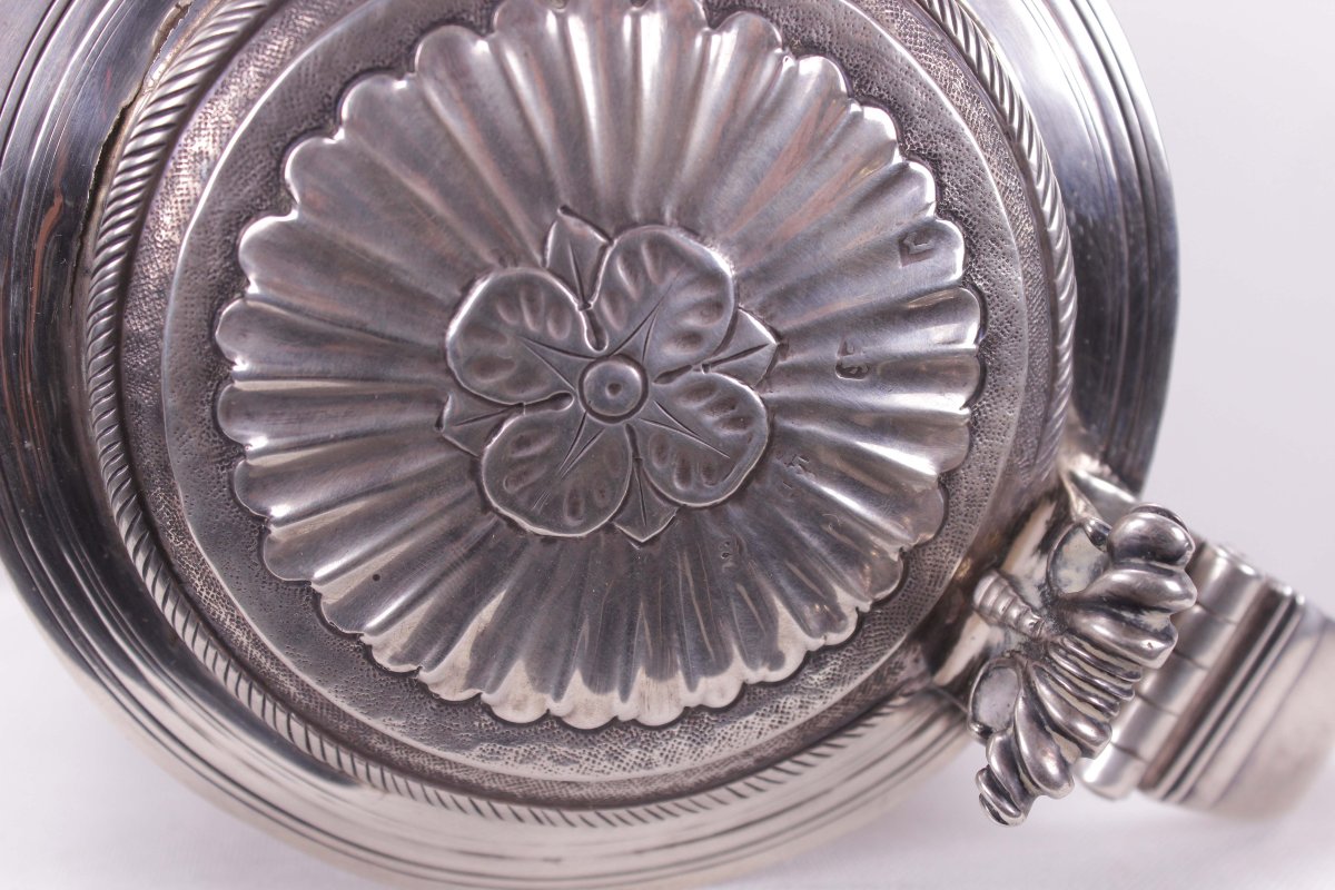Chope en argent 925/000, Londres 1680-photo-2