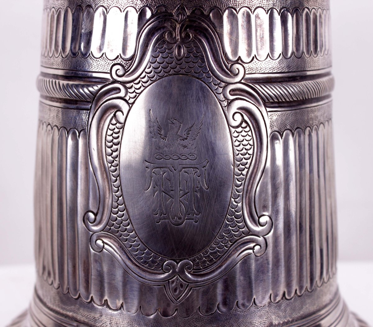 Chope en argent 925/000, Londres 1680-photo-1