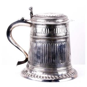 925/000 Silver Tankard, London 1680