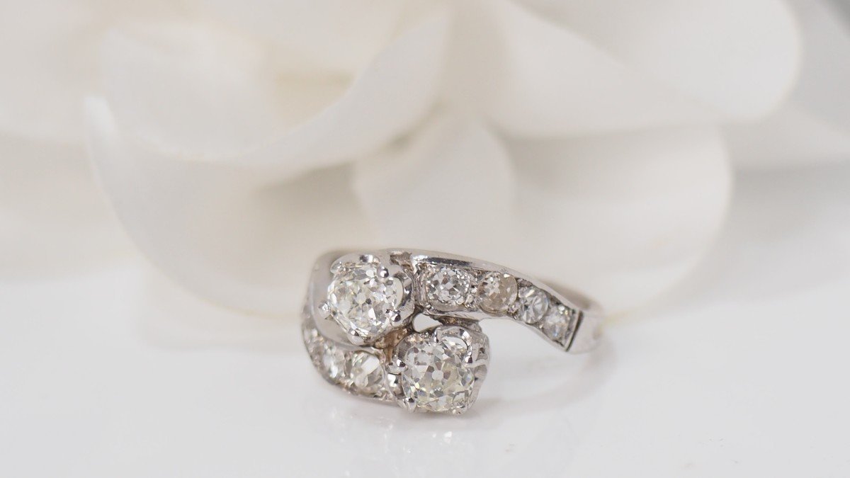 You And Me Ring In White Gold And Diamonds-photo-3