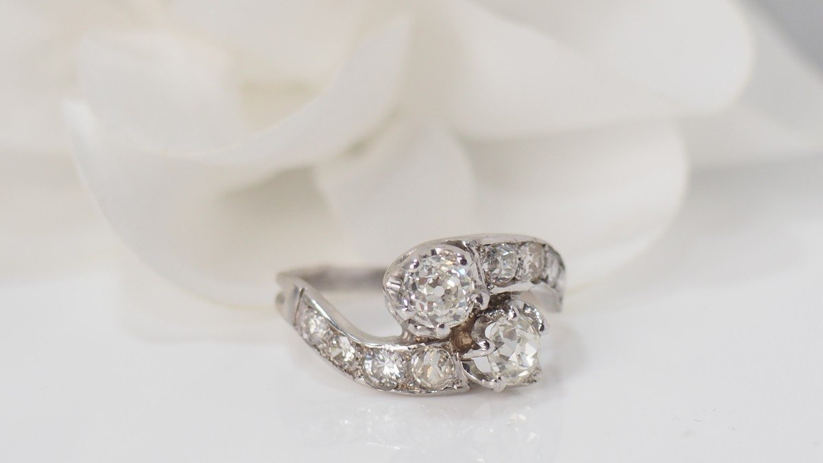 You And Me Ring In White Gold And Diamonds-photo-4