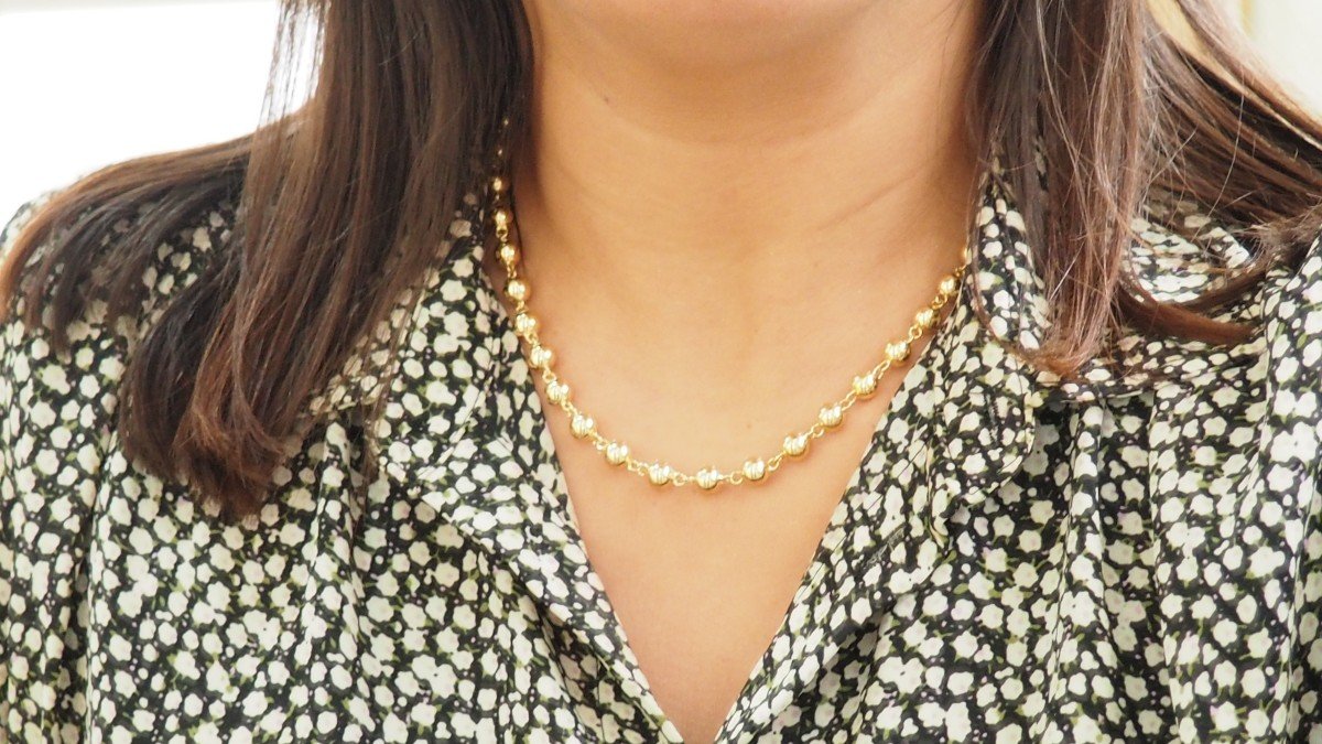 Collier Marseillais En Or Jaune-photo-2
