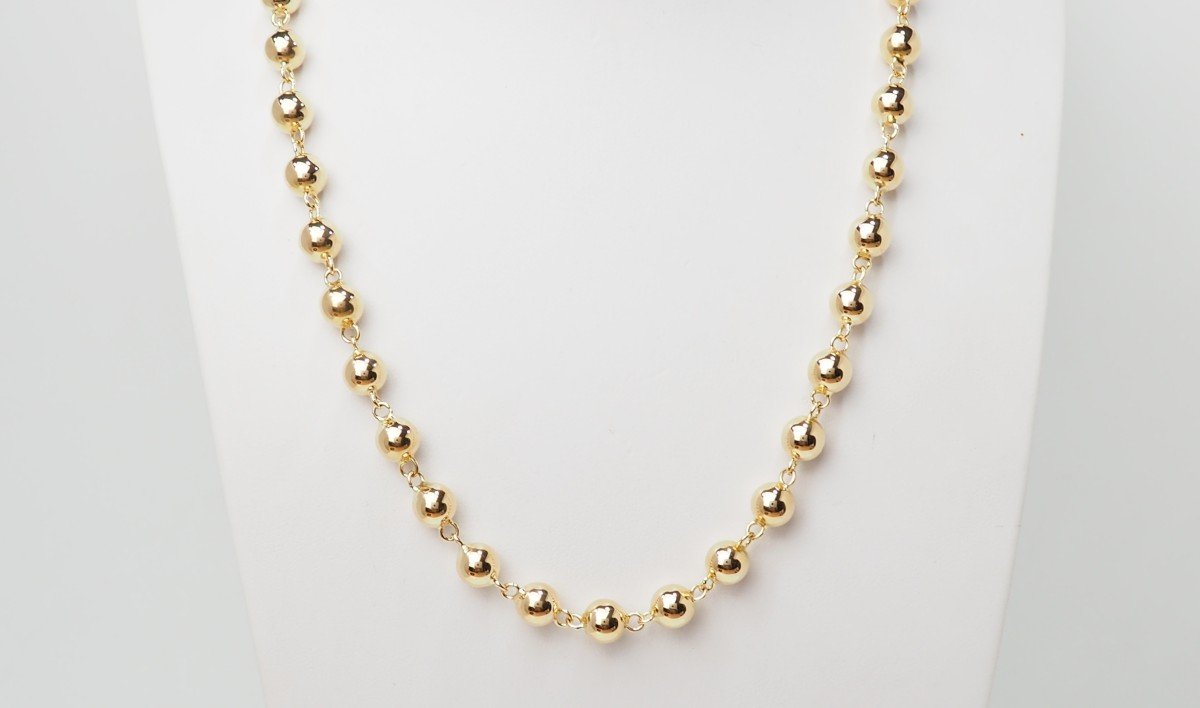 Collier Marseillais En Or Jaune-photo-3