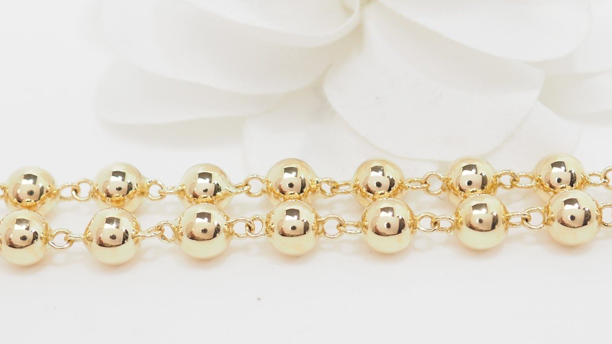 Collier Marseillais En Or Jaune-photo-1