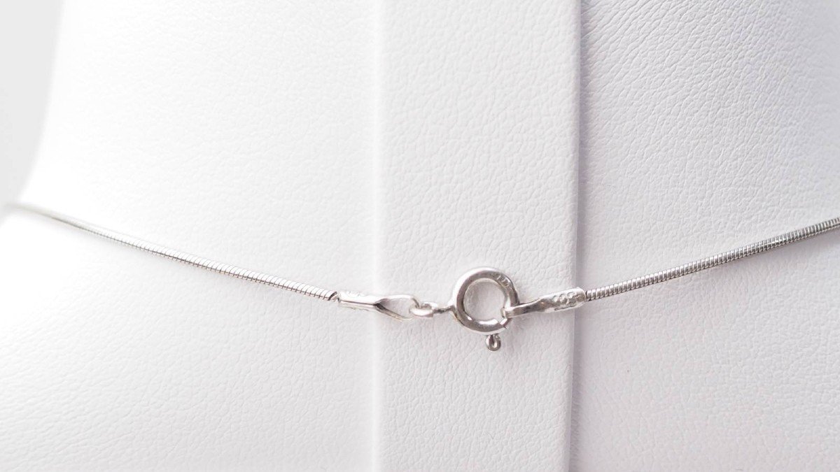 Collier Napoléon III En Or Et Argent, Diamants -photo-1